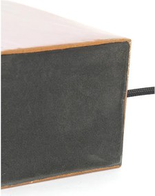 Оранжева метална настолна лампа (височина 38 cm) Cardona – Light &amp; Living