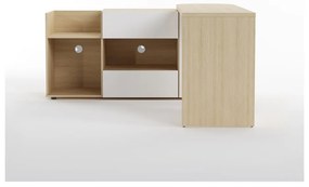 Работна маса с дъбов плот 48x159 cm Tango – TemaHome