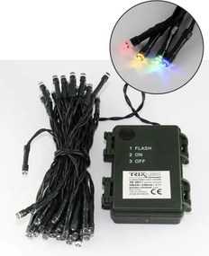 LED външен гирлянд 10,8m 100xLED/2 функции 10,8m IP44 многоцветен