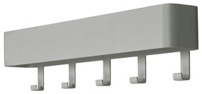 Зелено-сива метална стенна закачалка с рафт Dax Play - Spinder Design