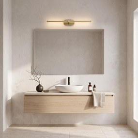 LED аплик за баня APP1893-1W 60 cm BRUSH GOLD
