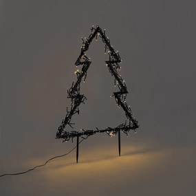 Коледен прожектор Коледна елха с LED IP44 - Rudolph