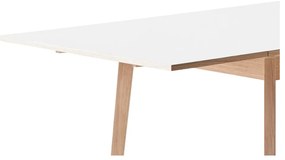 Сгъваема маса за хранене с бял плот Hammel 180 x 90 cm Single - Hammel Furniture