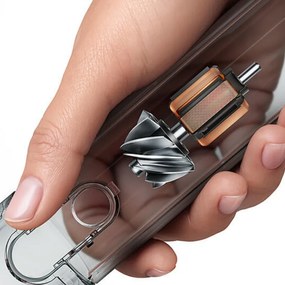 Вертикална прахосмукачка Dyson PencilVac Fluffycones 492689-01, 55 AW, 30 мин, 80 мл, 140000 Hyperdymium™, Ултратънък дизайн, LED осветление, Черен