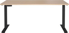 Работна маса с електрическо регулиране на височината от декор от дъб 80x160 cm – Germania