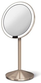 Козметично огледало със светлина/увеличително (10x) ø 12 cm Travel – simplehuman