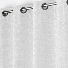 Бяло перде от шенил 140x260 cm Leo – douceur d'intérieur