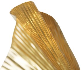 Ориенталска подова лампа месинг с черно 2-светлина - Louka