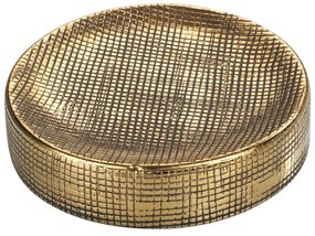 Керамична сапунерка в златист цвят Badi - Wenko