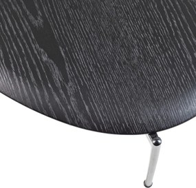 Черна масичка за кафе 67x92 cm Kota – WOOOD