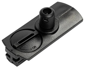 Design hanglamp donkerbrons incl. rail adapter 1-fase - Iconic Tubo