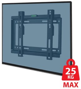 Стойка за телевизор Esperanza ERW005, Стенен монтаж, От 14 до 50 inch, Макс 25 кг, Vesa 200x200, Черен