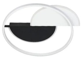 LED Димируема лампа LED/70W/230V 3000-6500K бял/черен + дистанционно управление