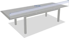 Градинска маса Hesperide Allure