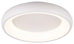 Бяло LED затъмняващо се осветително тяло за таван Cardona – Trio