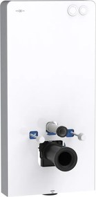 Mexen Tex Air G външна пневматична рамка за WC, бяло стъкло - 61150A-20