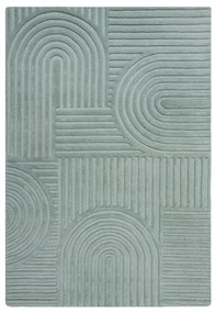 Тюркоазен вълнен килим , 120 x 170 cm Zen Garden - Flair Rugs