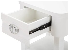 Нощно шкафче от бяла ела Shine - Mauro Ferretti