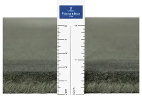 Тъмнозелен ръчно изработен кръгъл килим със смес от вълна ø 160 cm Kari Organic – Villeroy&amp;Boch