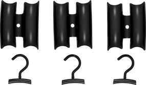 Пластмасови органайзери за гардероб в комплект от 3 броя за чанти Herkules - Wenko