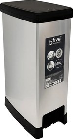 Кош 5five, Slim, Пластмаса, 40 l, Soft Close