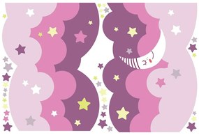 Стикер за стена скандинавски Облаци Звездно небе - Ambiance