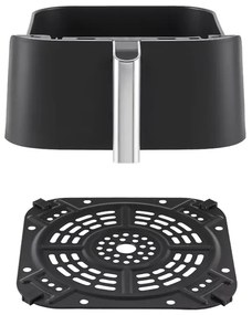 Фритюрник с горещ въздух Ninja AF140EU PRO, 1750W, 4.7 л, 40-240C, 4 програми, Таймер, AirCrisp, Незалепващо покритие, Черен