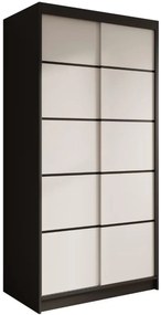 Гардероб Wardis 100 плъзгащ се-Мауро-Leuko