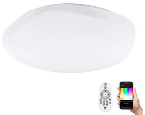 Eglo 97921 - LED RGB димируемо таванно осветително тяло TOTARI-C LED/34W/230V + дистанционно управление