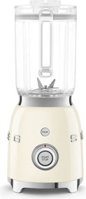 Блендер Smeg BLF03CREU, 800W, 1.5 л, 18000 об/мин, 4 програми, 4 скорости + Пулс, Неръждаема стомана, Крема
