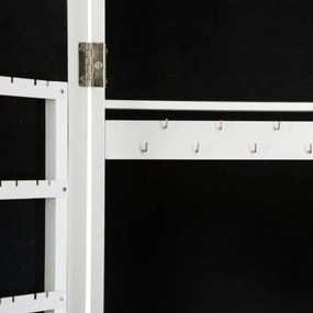 Огледало с място за съхранение atmosphera Bettany, 156 cm, LED, MDF