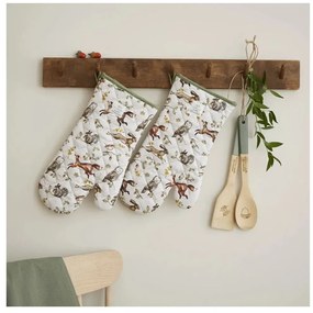 Памучни кухненски ръкавици в комплект от 2 бр. Forest Fable – Cooksmart ®