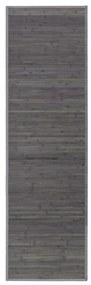 Сиво-зелен бамбуков килим 60x200 cm - Casa Selección