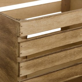 Кутии за съхранение в комплект от 3 бр. в естествен цвят 31x23x15 cm – Casa Selección