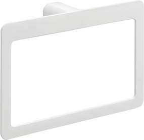 Gedy - Стенна закачалка за кърпи PIRENEI 15x23 см матово бяло