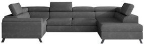 Разтегателен диван в П-образна форма ESMADA, 336x92x200, paros 06, десен