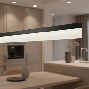 Лампа LED APP1692-CP 120 cm Black
