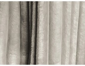 Светлокафяв разтегателен диван с място за съхранение от рипсено кадифе 266 cm Kini – Makamii