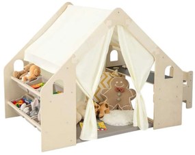 GINGER HOME Дървена къща за игра 6в1