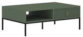 Холна масичка SUE зелена/черна