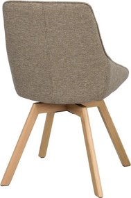 Бежови трапезни столове в комплект от 2 бр. Alison – Rowico