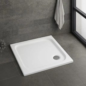 Корито за душ кабина-акрилно Rea Belmond White 90x90