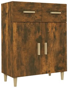 817357 vidaXL Сайдборд, опушен дъб, 69,5x34x89 см, инженерно дърво