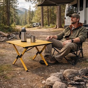 Сгъваема маса за туризъм, къмпинг Широчина: 60 см | Дължина: 120 см