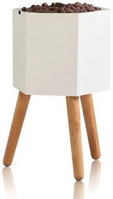 Бяла самонапояваща се саксия , ø 22,8 cm Calla - Tomasucci