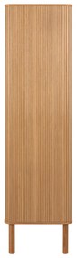 Гардероб от дъбов декор в естествен цвят 100x200x55 cm Langley – Actona