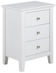 Бяло нощно шкафче Linnea - Actona