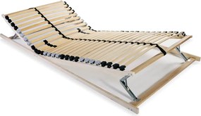 246455 vidaXL Подматрачна рамка с 28 ламела, 7 зони, 70x200 см