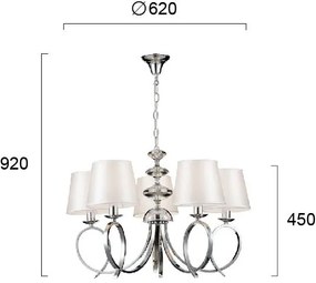Лампа Viokef Lancia 5Light