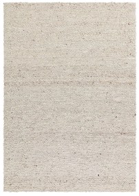 Ръчно изработен вълнен килим в цвят слонова кост 120x170 cm Adler Ivory – Asiatic Carpets